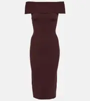 [Altuzarra] Altuzarra Marceau midi dress AU 12 brown