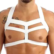 [TiaoBug] Men's Strong Nylon Shoulder Support Brace Body Chest Harness Lingerie
