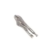 SP Tools 250mm Locking Pliers Straight Jaw - Heavy Duty Knurled Adjuster Nut