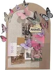 Zankie Photo Board | Butterfly Bulletin Board for Pictures - Decorative Photo Board, Colorful Bulletin Board for Pictures, Bedroom Wall Photo Display