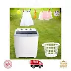 Devanti 5kg Mini Portable Washing Machine Twin Tub Spin Camping Caravan Outdoor