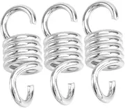 JEWEDECO 3pcs Spring Hanging Chair Hammock Spring Kit Porch Spring Swing Spring Hammock Hanging Tool Hammock Hanging Supplies Hammock Chair Springs Hanging Chair Spring Swing Hanging Spring