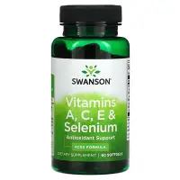 在飛比找iHerb優惠-[iHerb] Swanson 維生素 A、C、E 和硒，6