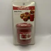 BBQ Hamburger Patties Slider Press