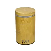 12W 150ML Wood Grain Aromatherapy Air Purifier Humidifier with LED Light for Office / Home Room