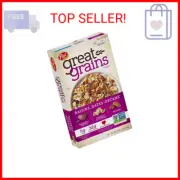 Great Grains Raisins Dates and Pecans Breakfast Cereal, Raisin Cereal with Sweet