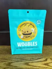 The Woobles Cornelius The Bee Beginners Crochet Kit New
