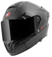 FC-Moto Hawk EVO Solid Helmet, black, Size 2XL for Men