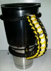 Paracord Handle for 40oz 30oz or 20oz Ozark, Yeti, RTIC, Steelers Team colors
