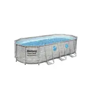 Bestway 5.49m x 2.74m x 1.22m Power Steel Swim Vista Oval Above Ground Pool Set