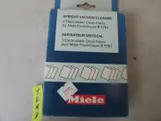 Pack of 3 Miele electrostatic filters for Vacuum Powerhouse s175 s175i Genuine
