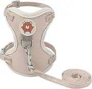 Cat Vest Harness - Adjustable Shoulder Straps Cat Harness | Breathable Pet Outdoor Harness | Easy-to-Use Buckle Kitten Vest Harness for Walking, Puppy, Kitten, and Rabbit