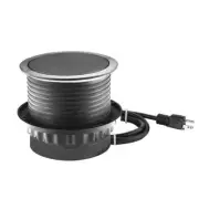 Link2Home 10-Watt Space Saver Pop Up-Outlet, Fast Induction Charger with Type-C