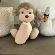 Lovey Moon And Stars Monkey Walgreens Plush Brown Baby Toy