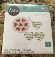 Sizzix Die Tag Heart ViewfinderPaper Cut Teacher Classroom Bulletin Board Cards