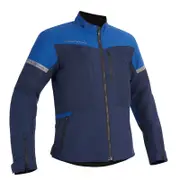 Lindstrands Rexbo V2 Motorcycle Textile Jacket, black-blue, Size 60 for Men Black Blue