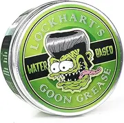 Lockhart's Water-Based Goon Grease Firm Hold Hair Pomade, High Shine (3.7 Ounce)