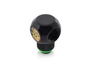 Bitspower G1/4" Matt Black L-Rotary IG1/4"X1 Extender [BP-MBLR-C]