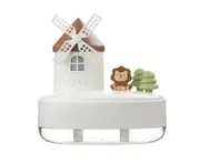H05 Windmill Music Box Humidifier Mini Cute Pet Double Spray Night Light Spray
