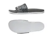 2 x Adidas Mens Grey/White Adilette Comfort Sandals Slides
