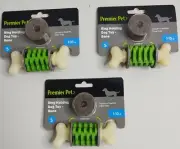 Premier Pet Ring Holding Bone Dog Toy For Small dogs 3 Bones In Box(R1)