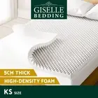Giselle Bedding Memory Foam Mattress Topper Egg Crate Protector 5cm King Single