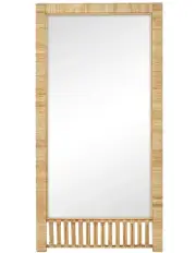 [Cooper & Co] Ariel Woven 180cm Rectangle Mirror in Natural