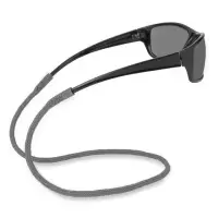 在飛比找momo購物網優惠-【CARSON 卡薾紳】Gripz矽膠運動眼鏡帶 灰(眼鏡繩