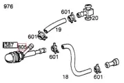 Nut Hexagonal Engine Lawn Mower Briggs & Stratton 094189