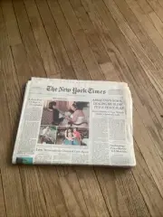 September 7, 2003 The New York Times War On Terror Full-Newspaper