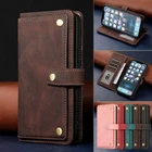 For Samsung S24 S23 S22 S21/S20 FE Ultra S10 S9 Case Leather Wallet Flip Cover