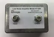 Kitztech KT-200 HDTV Preamplifier-Ultra Low Noise TV Antenna Amplifier/Booster