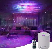 Star Projector, Galaxy Projector for Bedroom, Night Light White