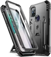 For OnePlus Nord N10 5G Case Poetic Revolution Rugged Shockproof Kickstand Black