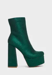 High Spirits Platform Booties