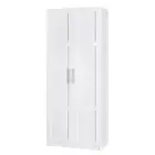 Artiss 2 Door Buffet Sideboard Cupboard Cabinet Pantry Organiser Shelves White