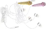 Milisten Tiny Mic Set Microphone for Laptop Gaming Mic Phone Recording Portable Singing Microphone