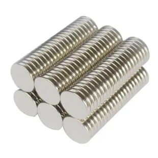 【滿300發貨】強力磁鐵磁鋼釹鐵硼吸鐵直徑12厚度2mm圓形磁鐵強磁