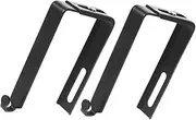 Cabilock Over Door Hanger 2 Pack Metal Hooks Adjustable Cubicle Hangers Strong Door Coat Hook