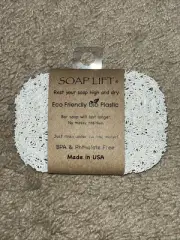 Original Soap Lift Soap Holder, BPA & Phthalate Free Eco Friendly Color BONE NWT