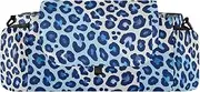 miaozhen Cheetah Fur Skin Blue stroller organizer diaper bag stroller caddy bag essentials accesorios para bolsa para carreola