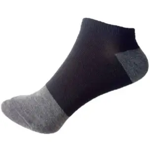 【現貨免運】566奈米竹炭縲縈纖維除臭健康襪 隱形襪 1/2襪(黑/灰/白) 襪子 台灣製