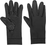 [SUPVOX] 1 Pair Copper Fiber Compression Gloves Non Slip Elastic Full Finger Gloves for Outdoor Sports Fitness Cycling Comfortable Hand Protection Enhanced Grip for Workouts