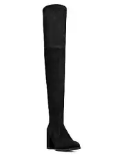 Stuart Weitzman Women's Black Tieland Over The Knee Boots 7.5 B