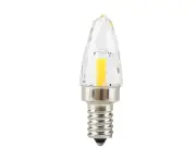 4W Vintage Style Led Filament Glass Light Bulb Warm Cold White Lighting Ac110V (Cold White-E14)