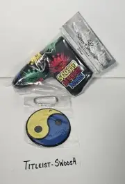 Scotty Cameron TCC Dancing Agave Man Putter Headcover + Yin Yang Practice Disc