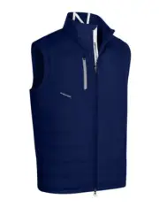 New Zero Restriction Z625 Lightly Quilted Primaloft Vest Navy Pick Size