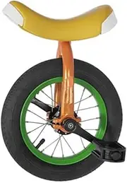 Wheel Unicycle,Mini Kids' Unicycle,The Saddle Cannot Be Adjusted in Height Wheel Trainer Unicycle,Anti-Slip and Drop Mountain Tire Balance Cycling,Suitable for Children Under 5 Durable TDF