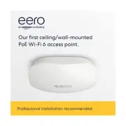 Amazon eero PoE 6, ceiling/wall-mountable dual-band Wi-Fi 6 access point | Po...