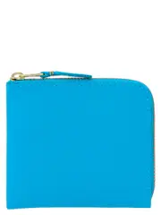 [Comme Des GarçOns Wallet] Comme Des GarçOns Wallet-Classic Line - Sa3100 Portafogli Celeste-Donna OS Light Blue